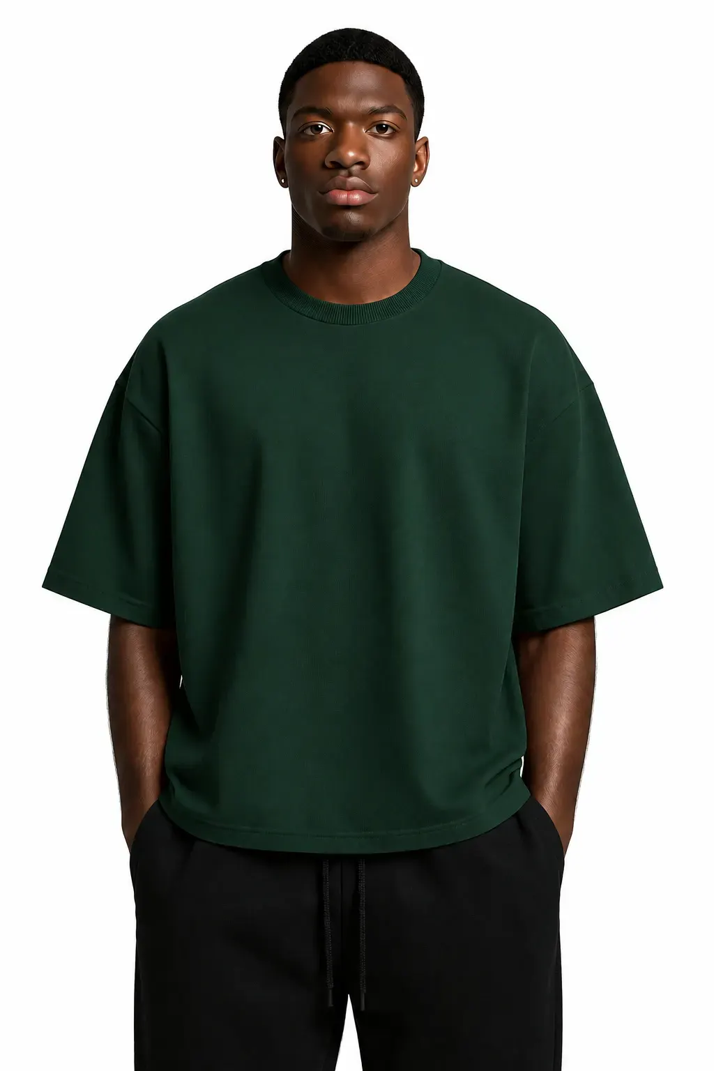 OVERSIZED CROPPED T-SHIRT